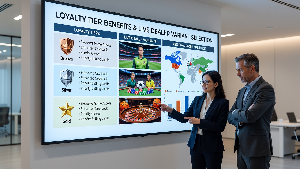Loyalty tier dashboard showing live dealer variant options and reward tiers